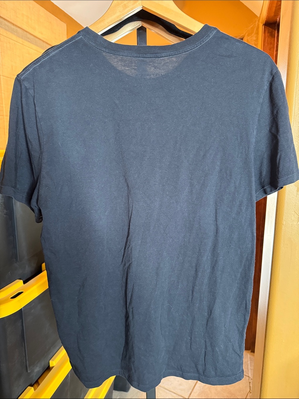 Everlane Uniform Organic Cotton Black Crewneck Tee Shirt Size Medium - Picture 12 of 12